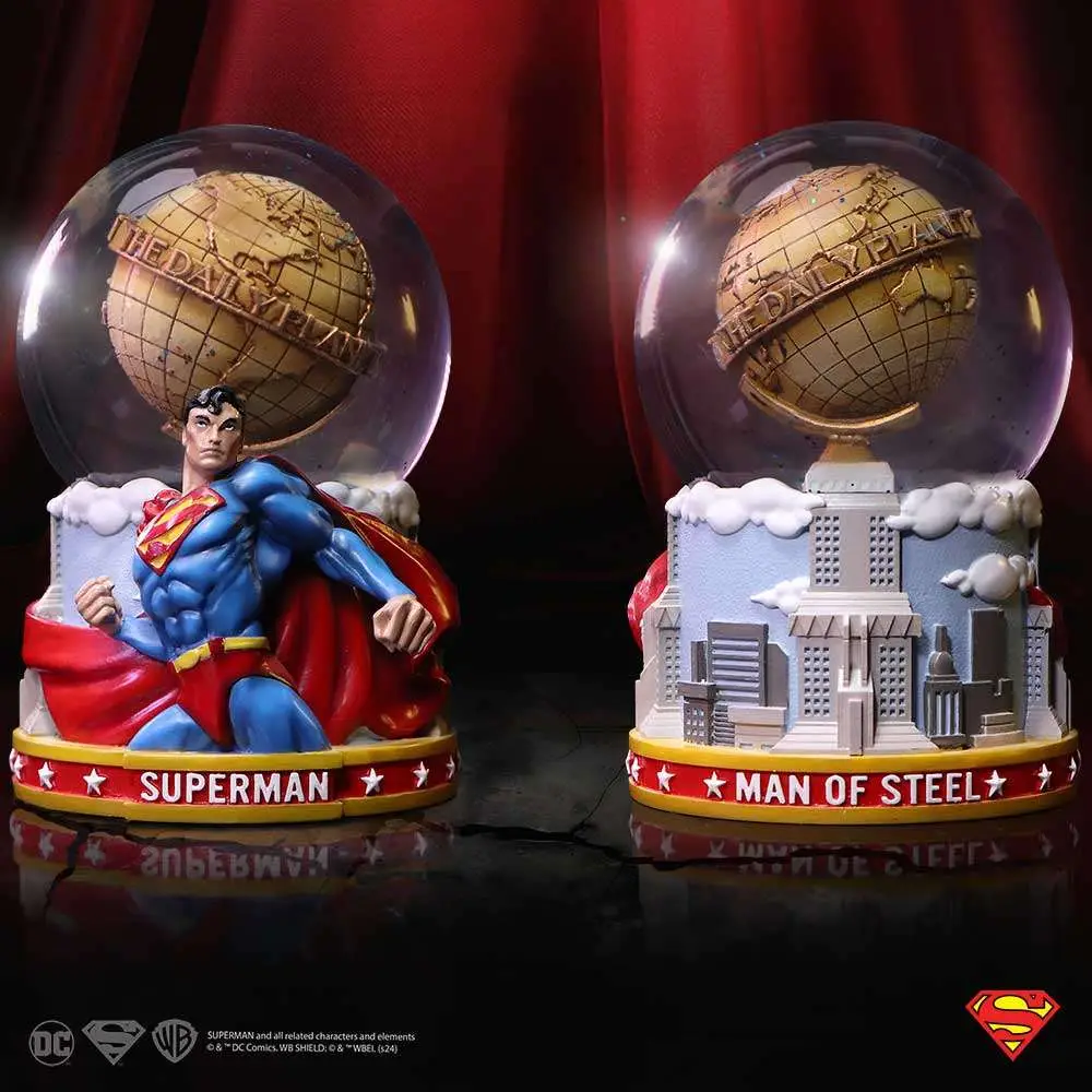 DC COMICS - the Daily Planet Superman Snow Globe - Figurine